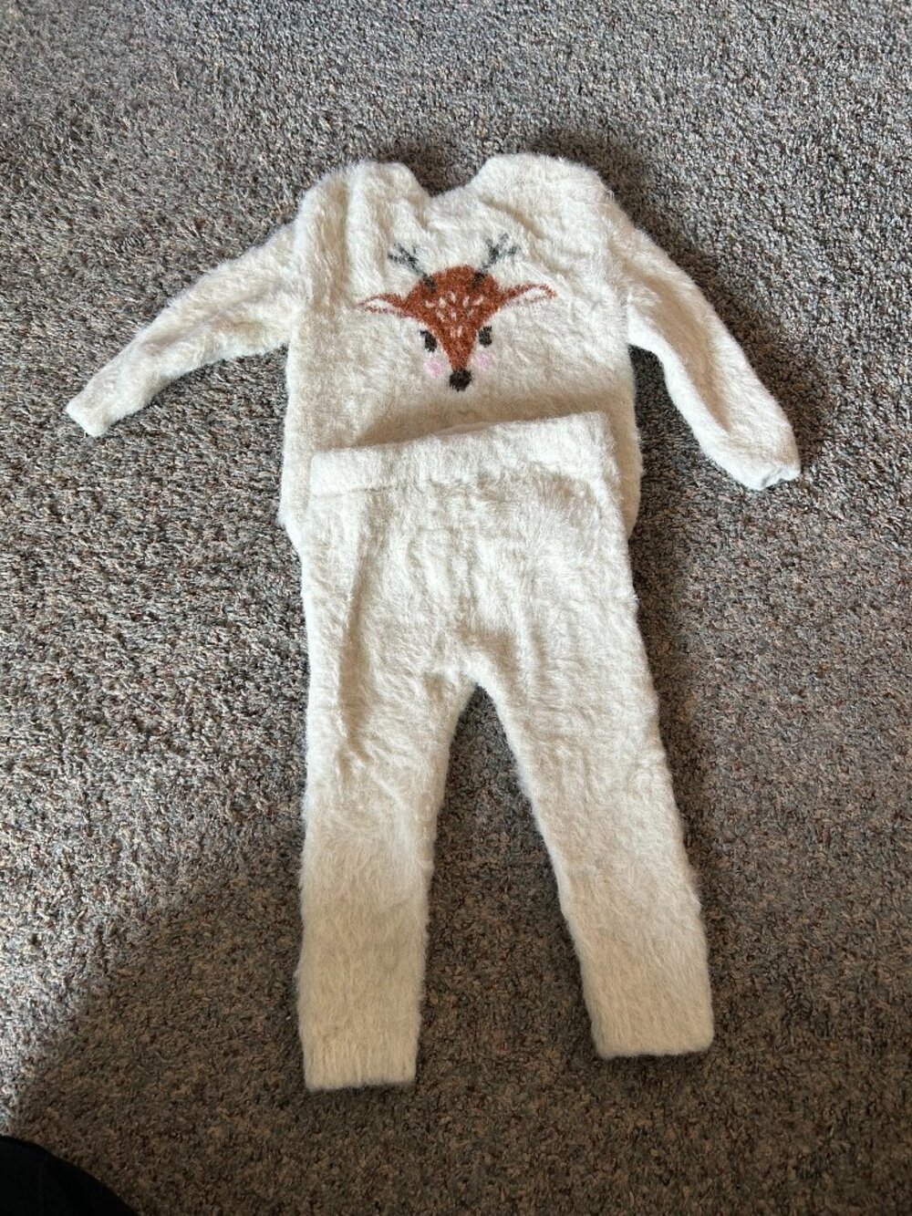 Fuzzy Reindeer Set
